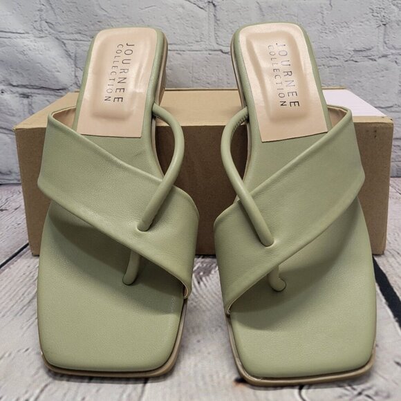 Journee Collection Women's Mina Sandals - Picture 1 of 7